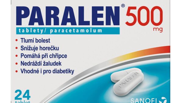Paralen a teplota